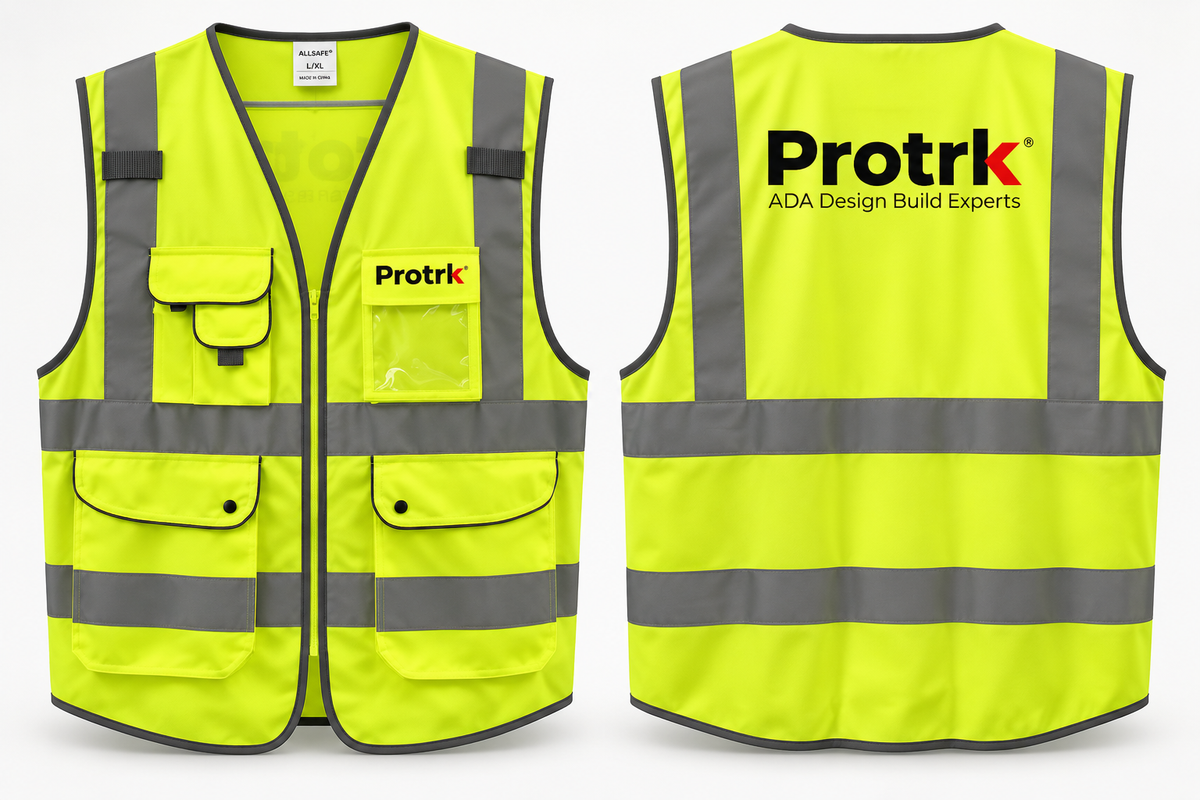 ProtrK Safety Vest — Safety Yellow